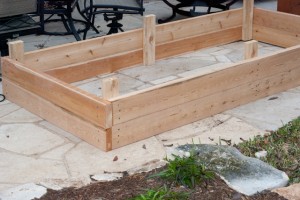 Raised Bed Construction Complete